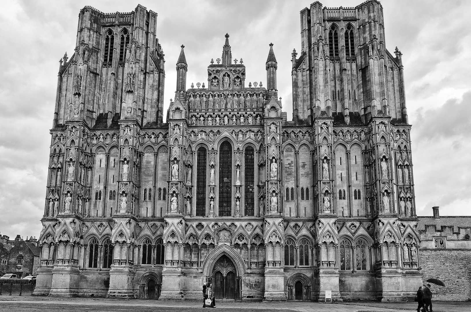 Wells Cathedral in Somerset, United Kingdom