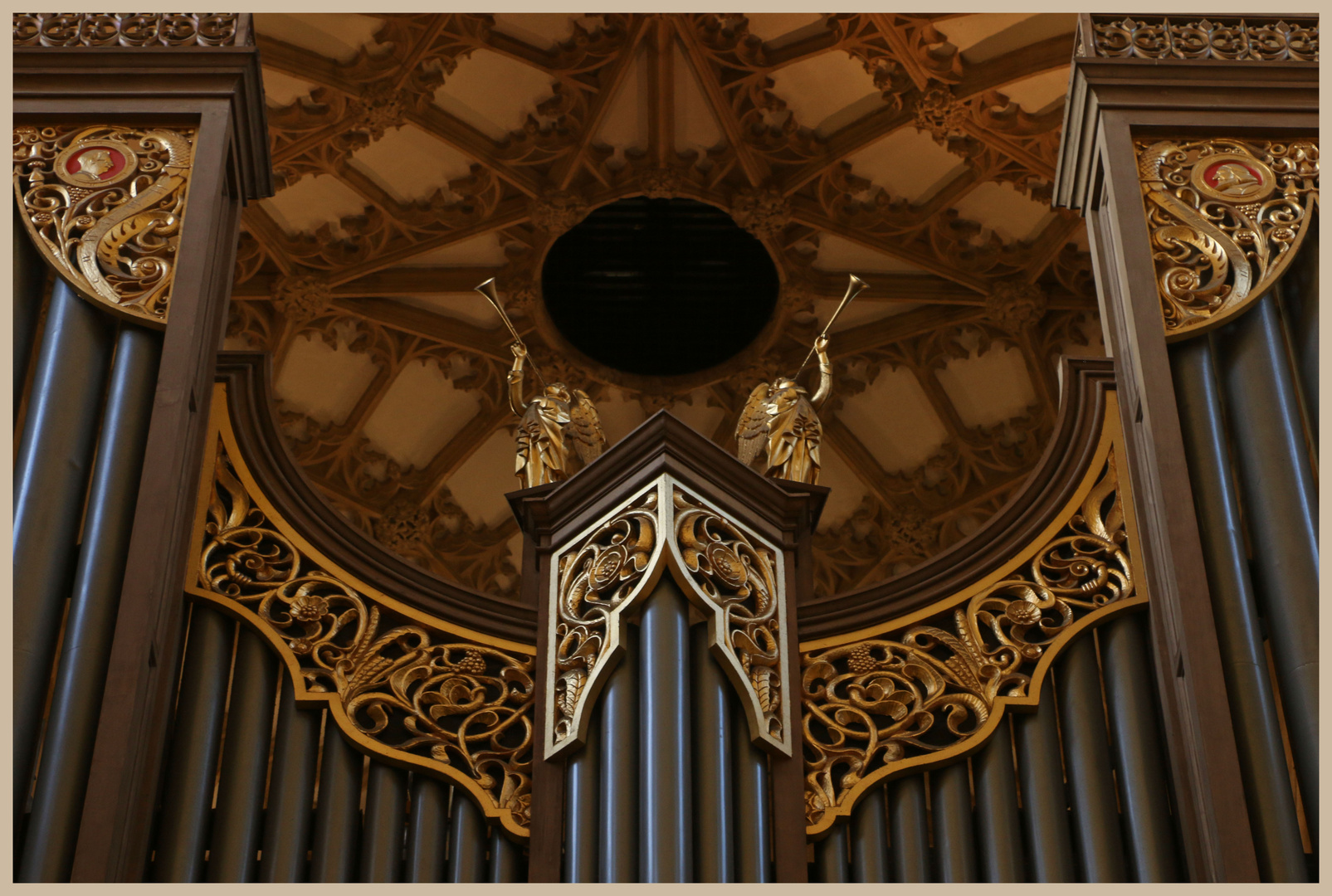 Wells cathedral the Organ