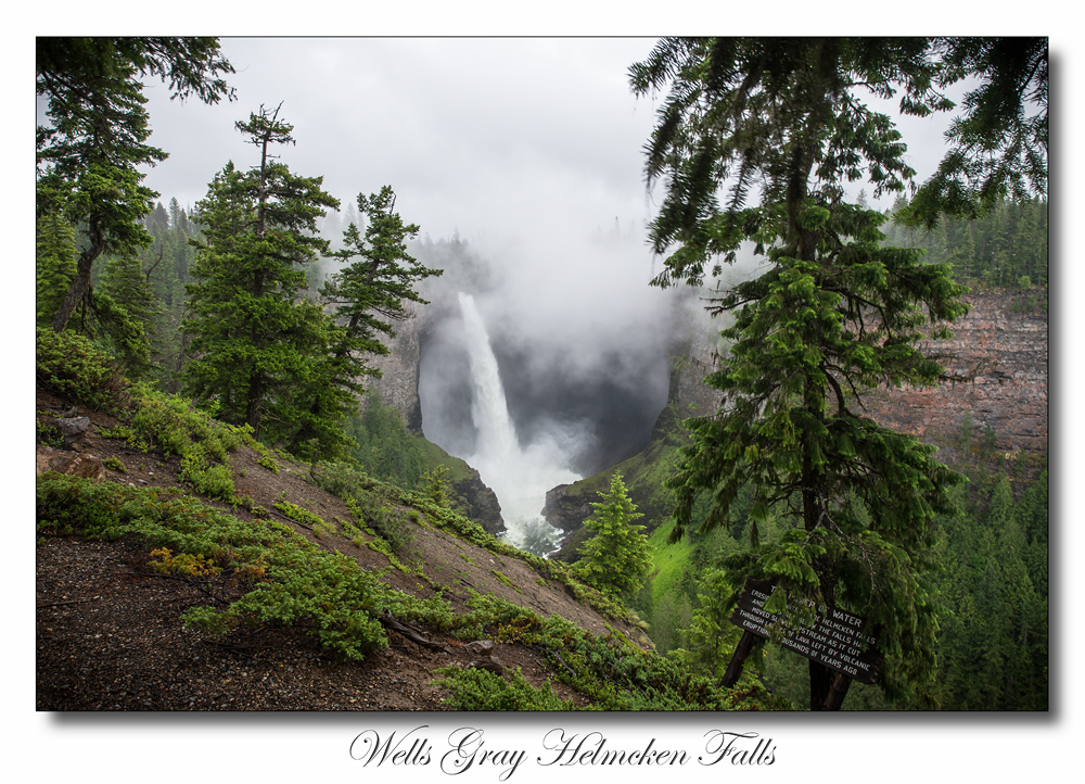 Wells Gray Helmcken Falls