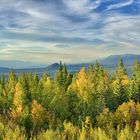 Wells Gray Park Britisch Columbien Panorama aus 6 Bildern