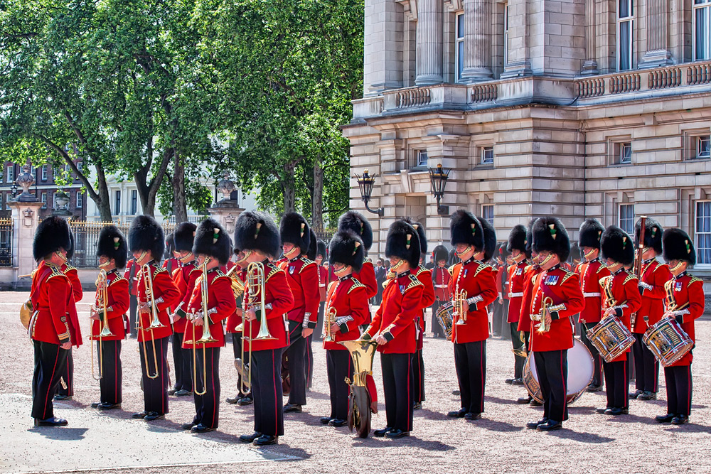 Welsh Guards am Buckingham Palace