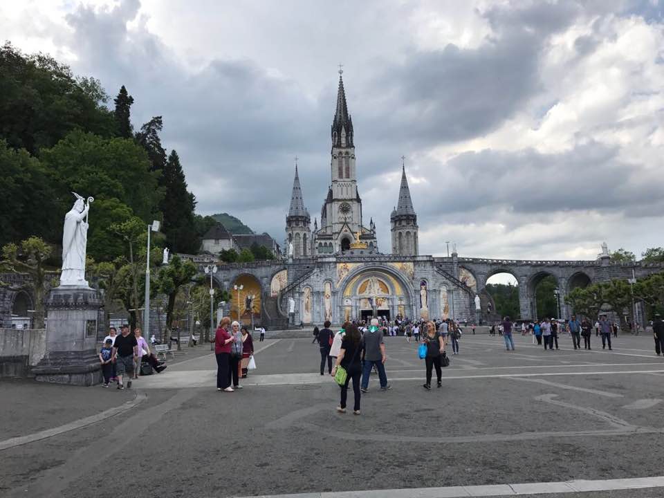 Weltbekannter Wallfahrtsort Lourdes