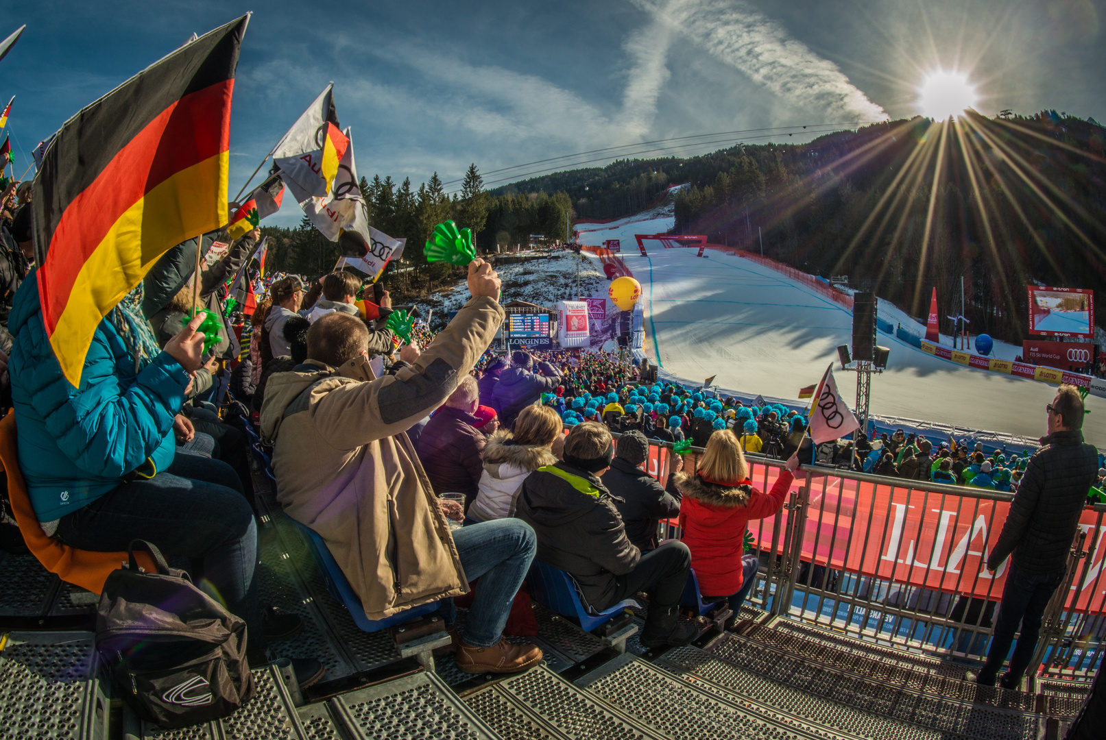 Weltcuprennen in Garmisch - Partenkirchen