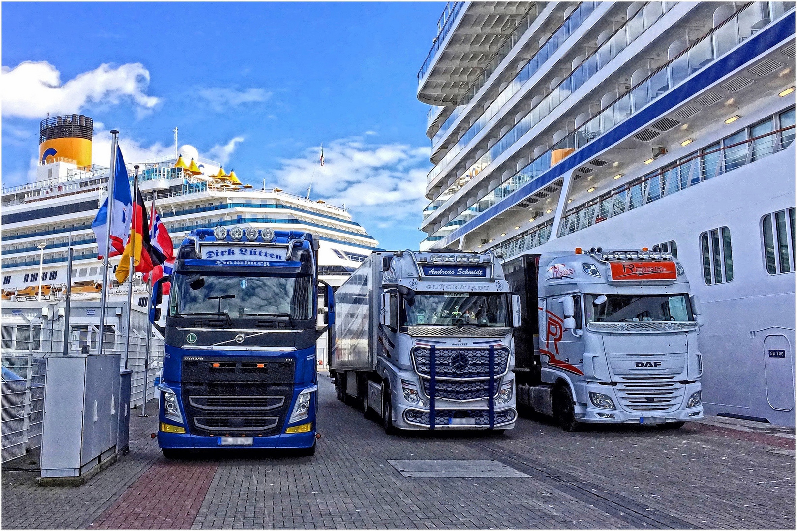 Weltenbummler im Port Rostock