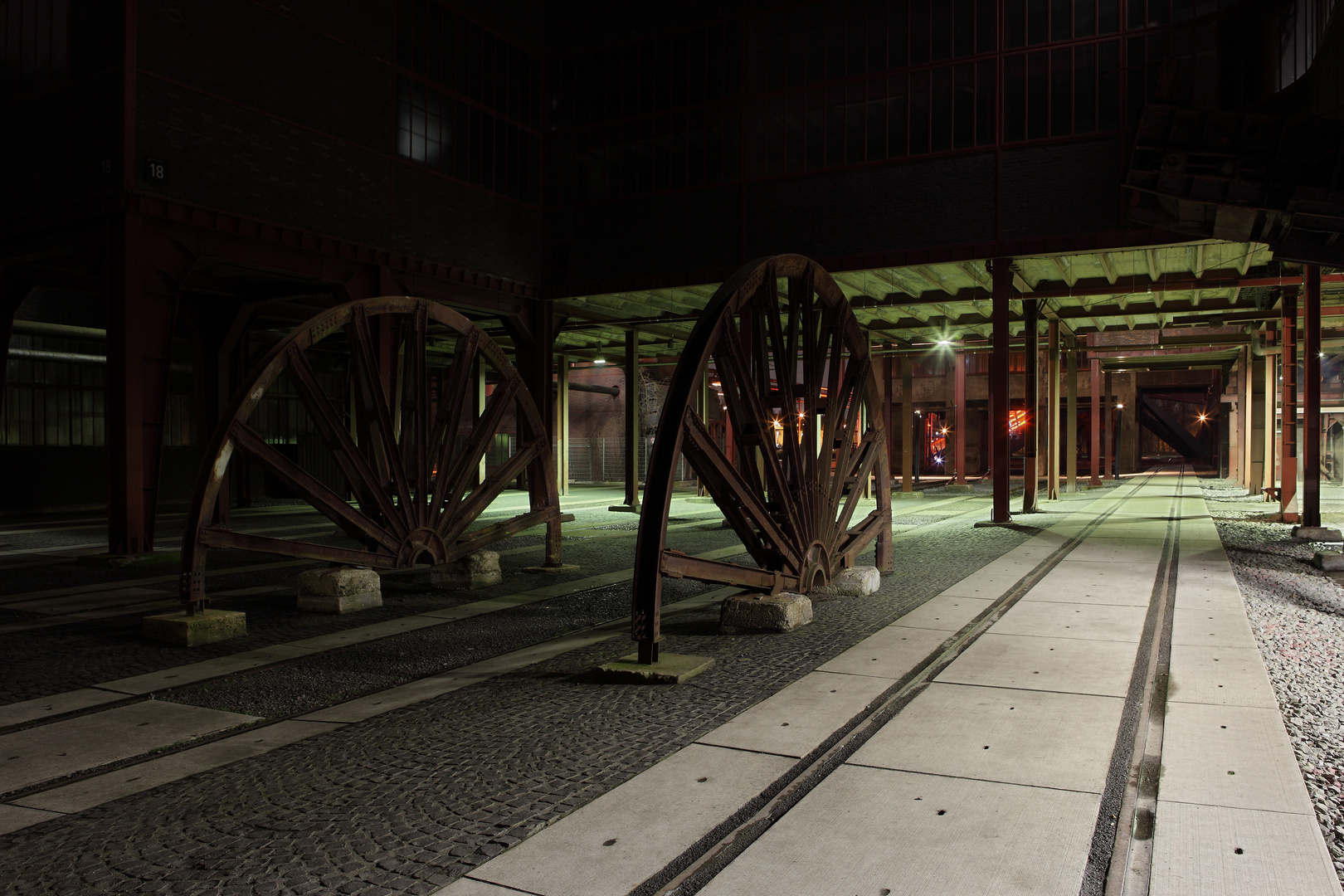 Welterbe Zeche Zollverein – Förderräder