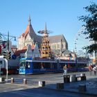 Weltgrößte Weihnachtspyramide in Rostock