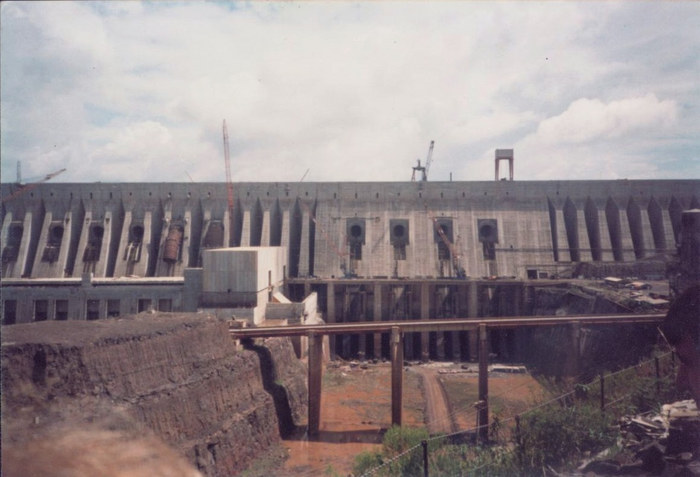 Weltgrosstes Wasserkraftwerk Itaipu In Der Bauphase Foto Bild South America Brazil World Bilder Auf Fotocommunity