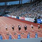 Weltklasse Zürich 2013 - 100 m Frauen - ....... und los geht's