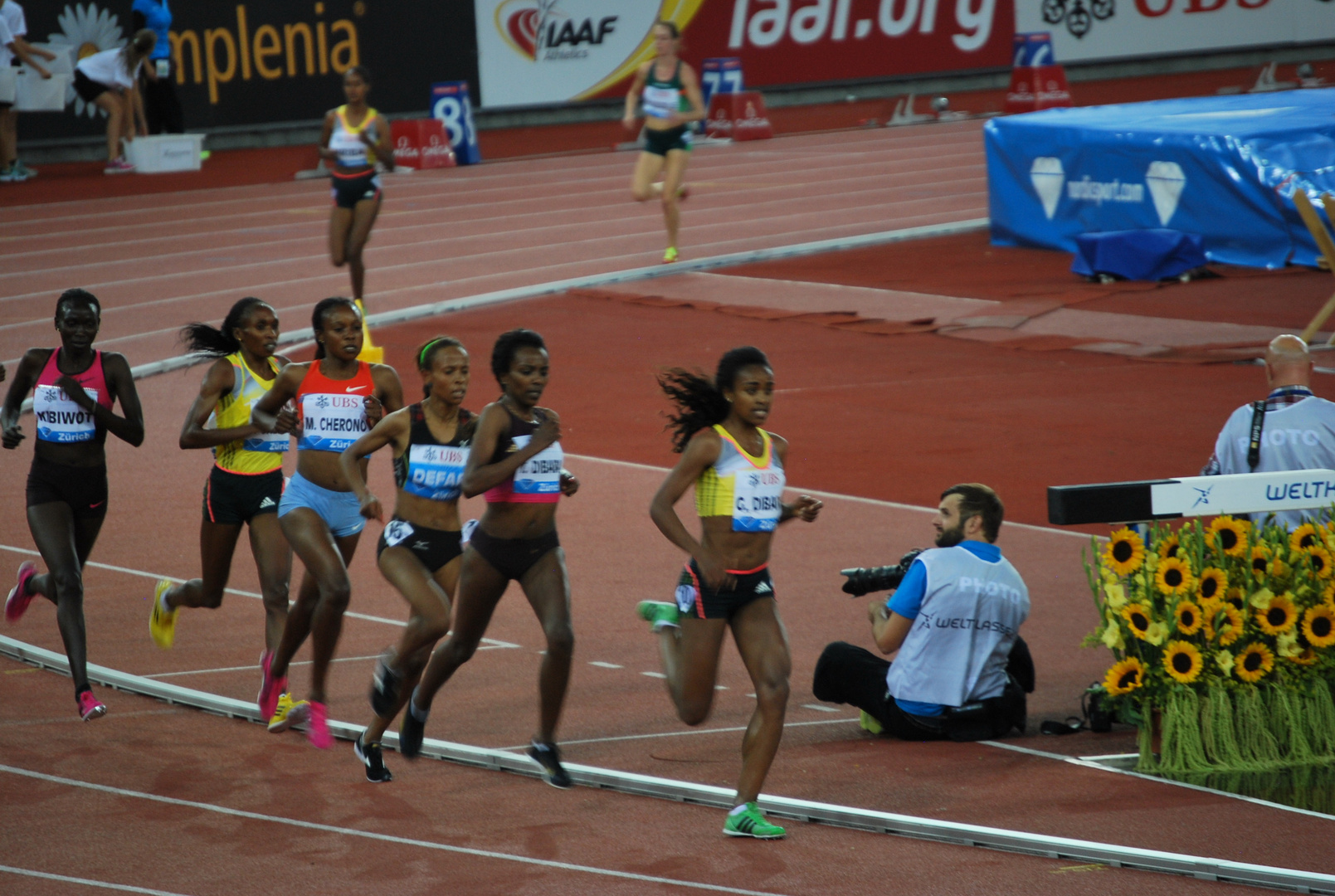 Weltklasse Zürich 2013 - 5000 m Frauen - die äthiopische Vormacht