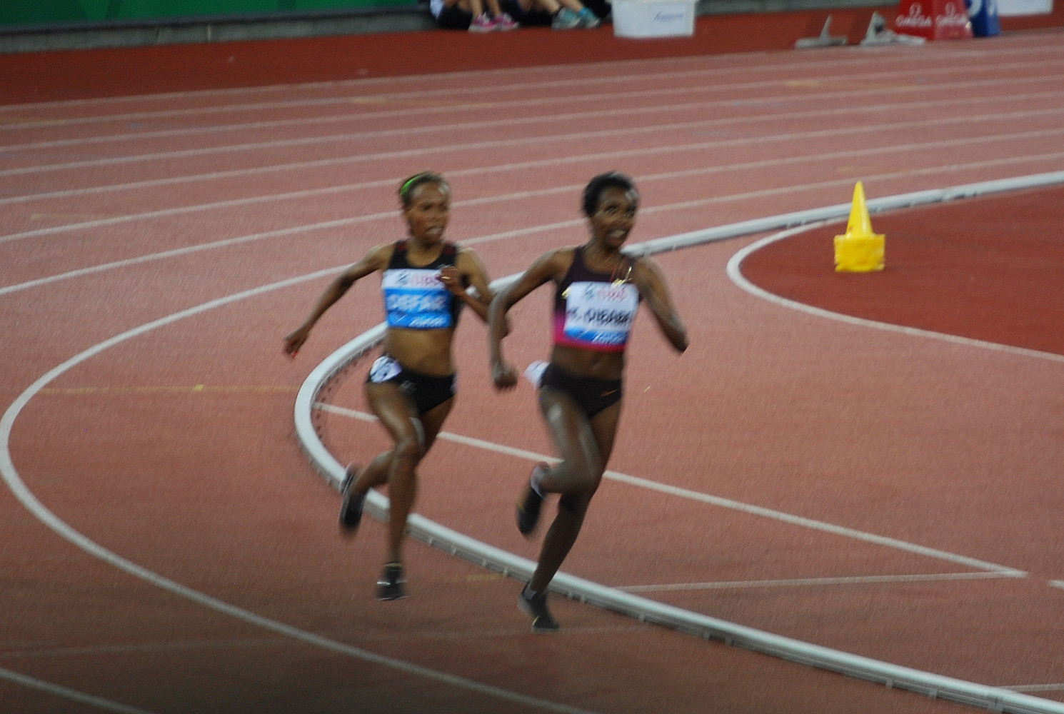 Weltklasse Zürich 2013 - Äthopischer Zweikampf - die Zweite wird die Erste sein