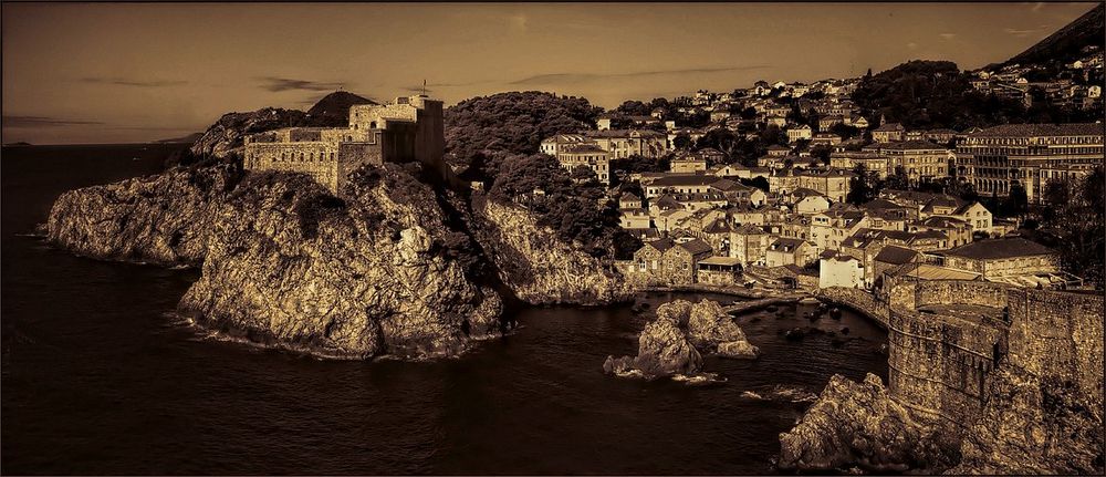 Weltkulturerbe - Altstadt Dubrovnik an der Adria 