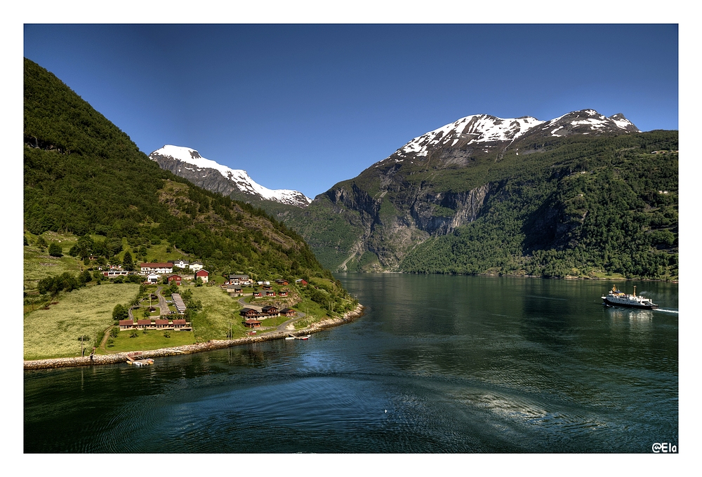 Weltkulturerbe - Geiranger Fjord