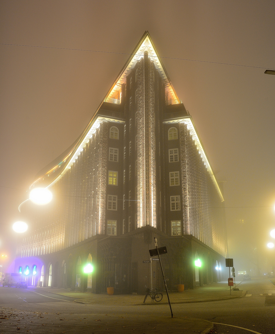 Weltkulturerbe im Nebel