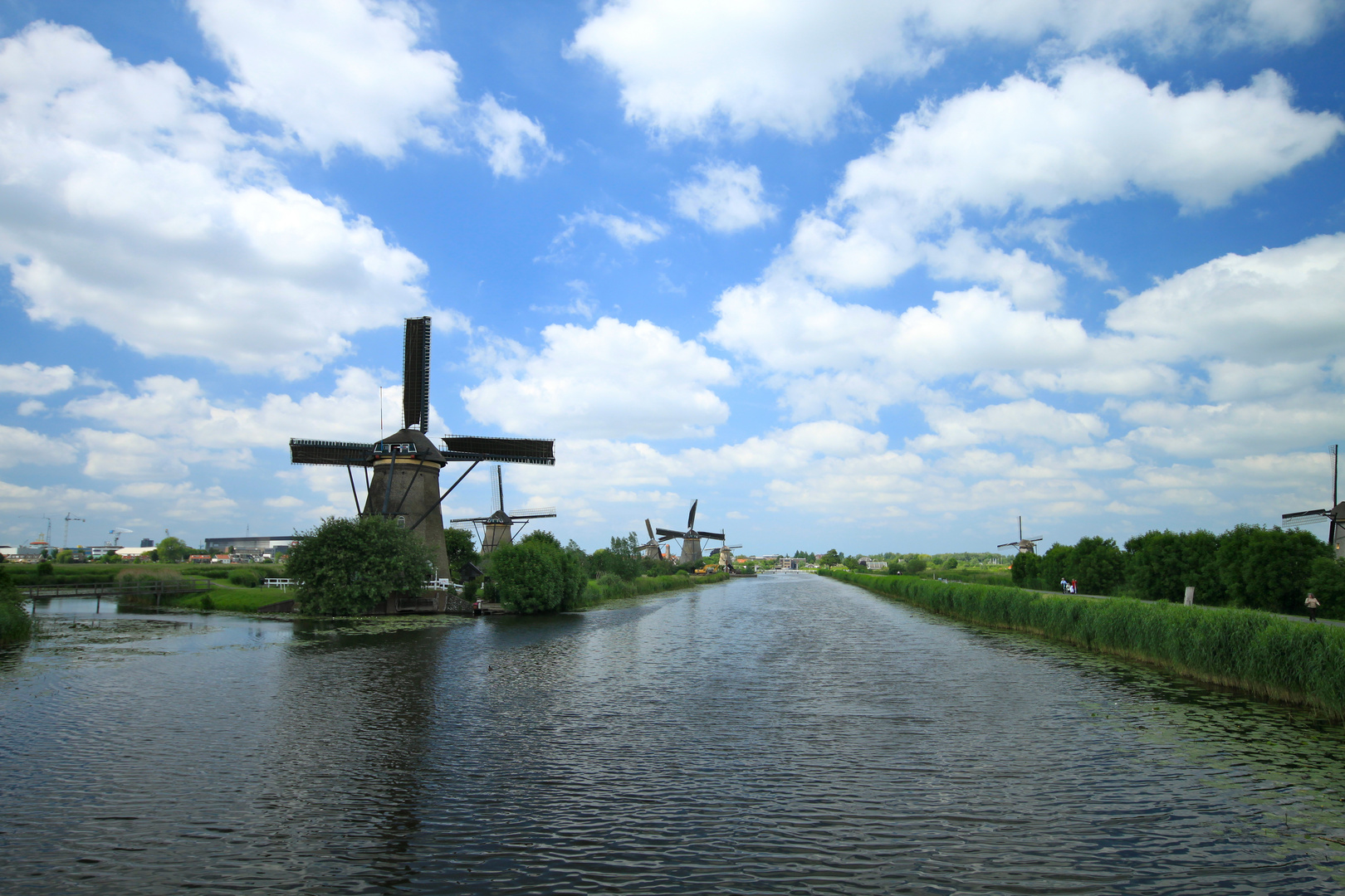 Weltkulturerbe in Kinderdijk