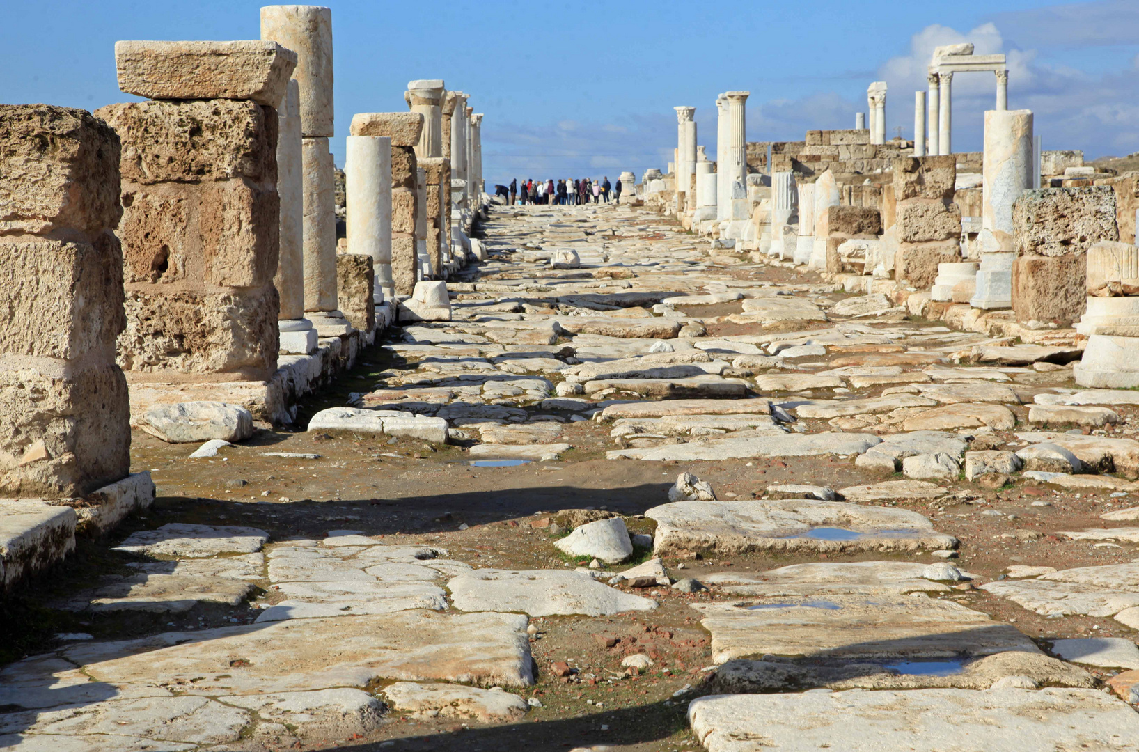 Weltkulturerbe Pamukkale in Ly kien -Türkei