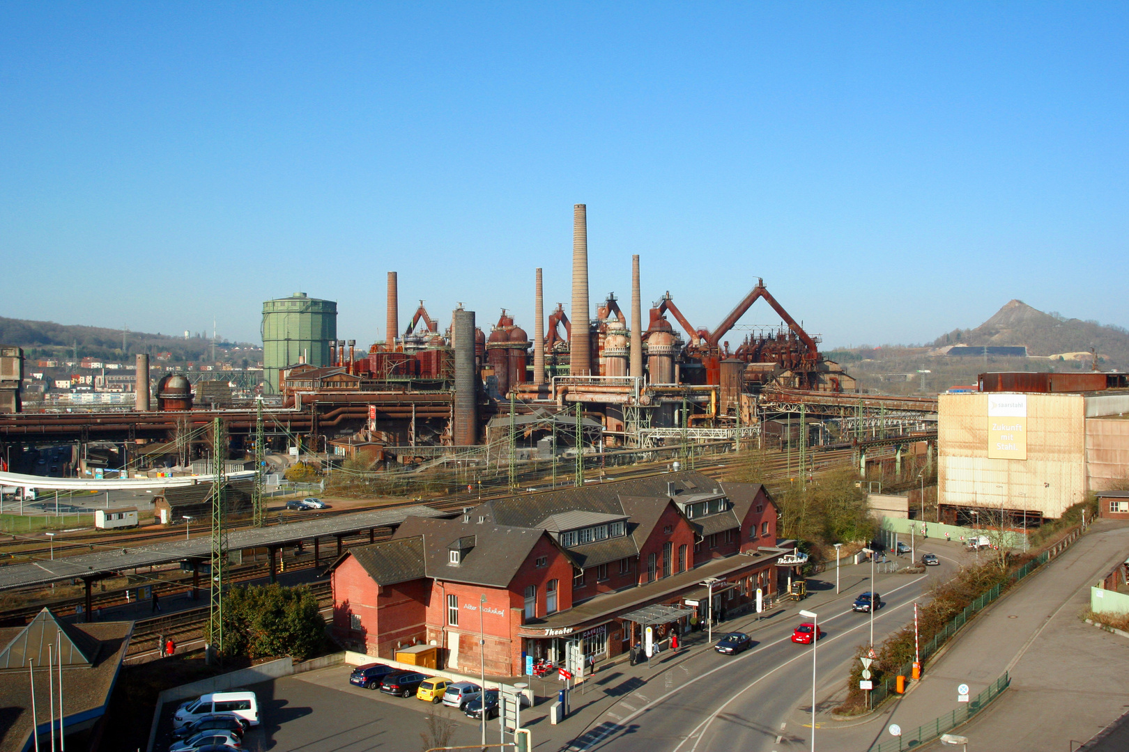 Weltkulturerbe Völklinger Hütte und der Alte Völklinger Bahnhof