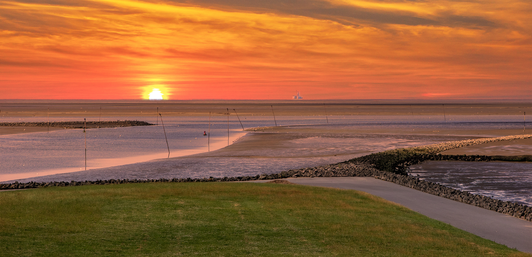 Weltkulturerbe Wattenmeer 007 Himmel