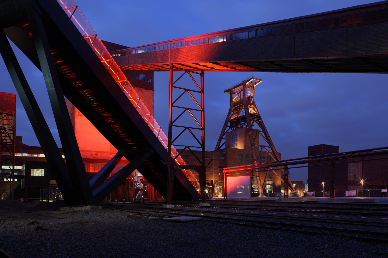 Weltkulturerbe Zeche Zollverein – Rückseite Schacht XII