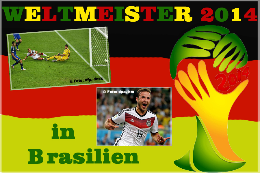 Weltmeisterheld 2014 in Brasilien  Mario Götze