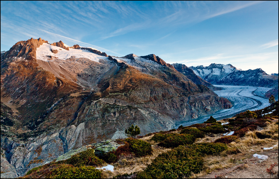 Weltnaturerbe Aletschgletscher III