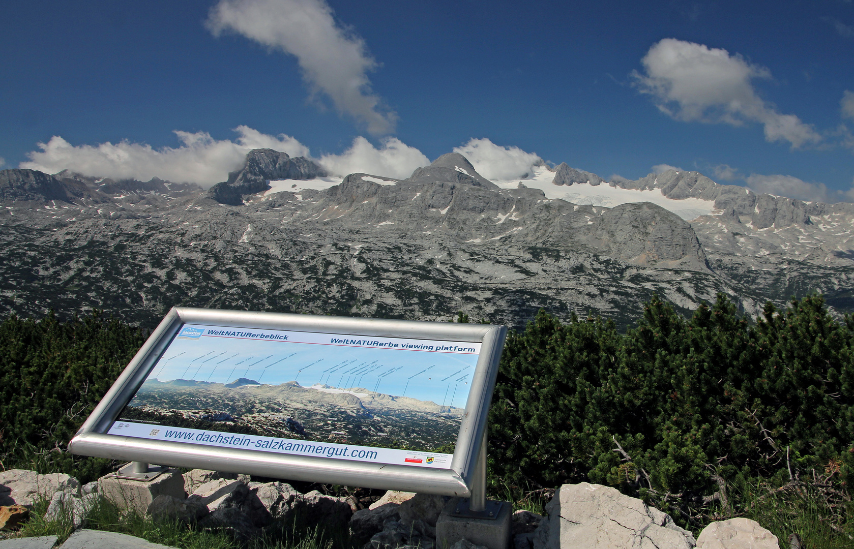 Weltnaturerbe Hallstätter Gletscher im Dachsteingebirge