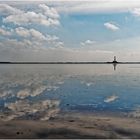 Weltnaturerbe Wattenmeer vor Westerhever