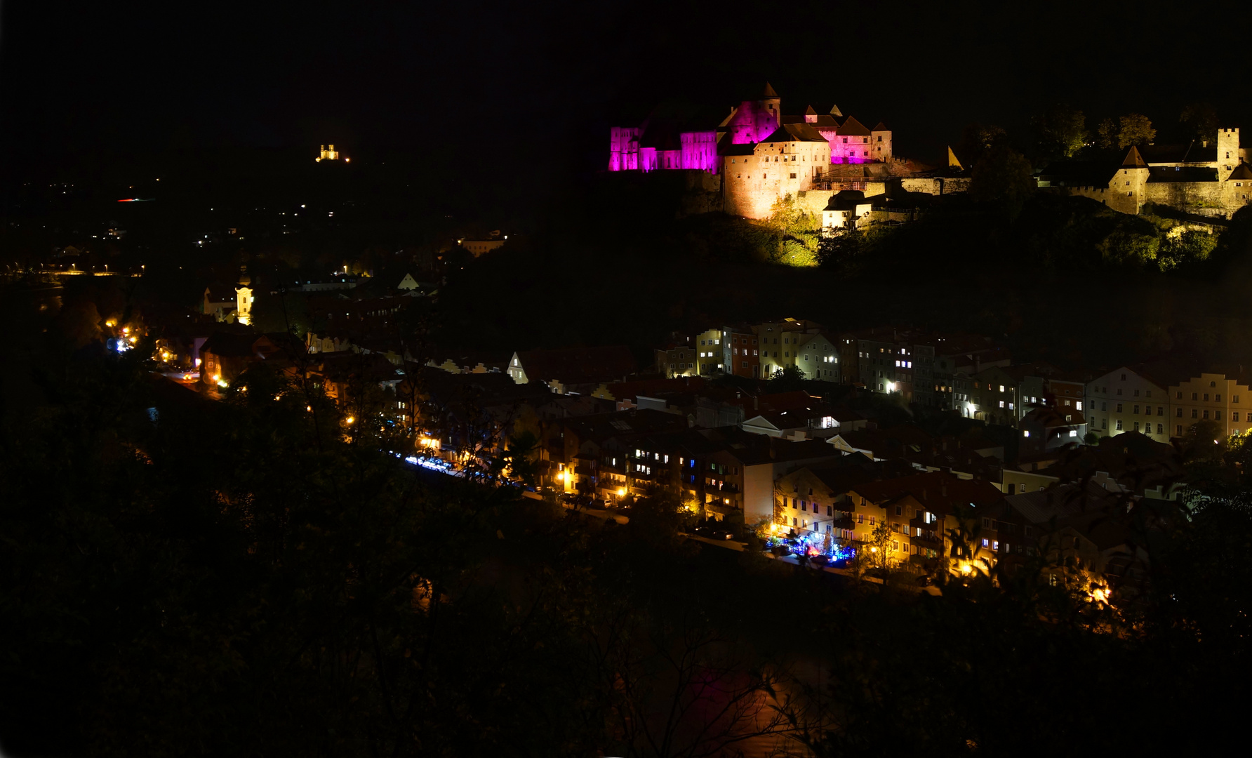 Weltpinkste Burg