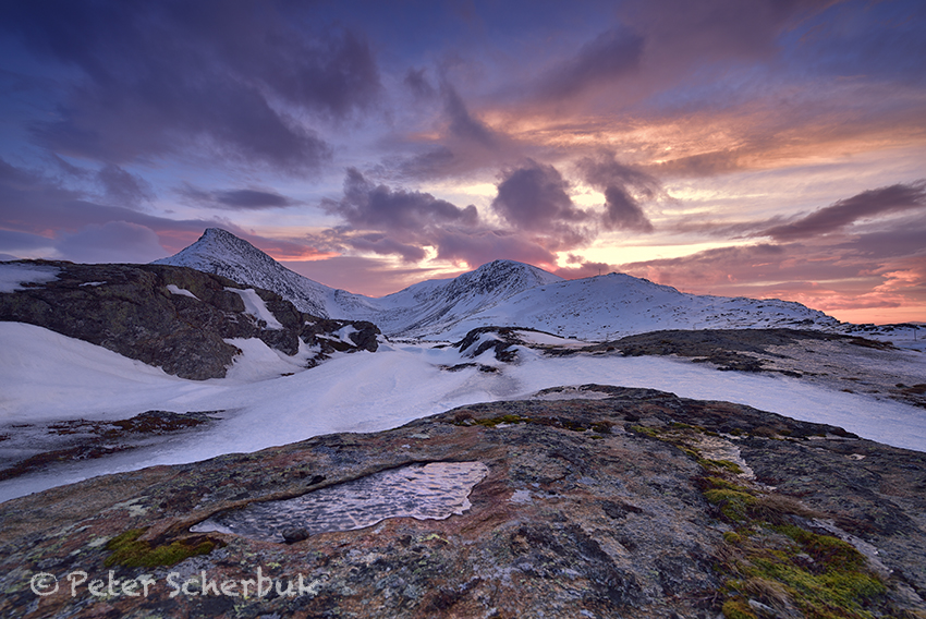 Weltuntergang an der Küste Norwegens...