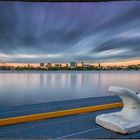 Weltuntergangsstimmung an der Hamburger Alster