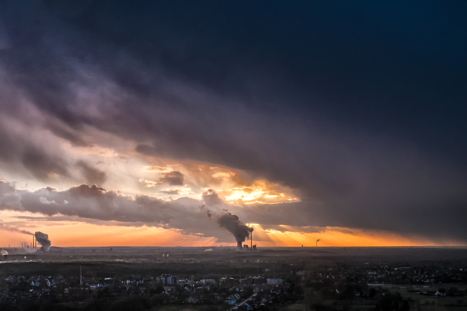 Weltuntergangsstimmung auf der Halde