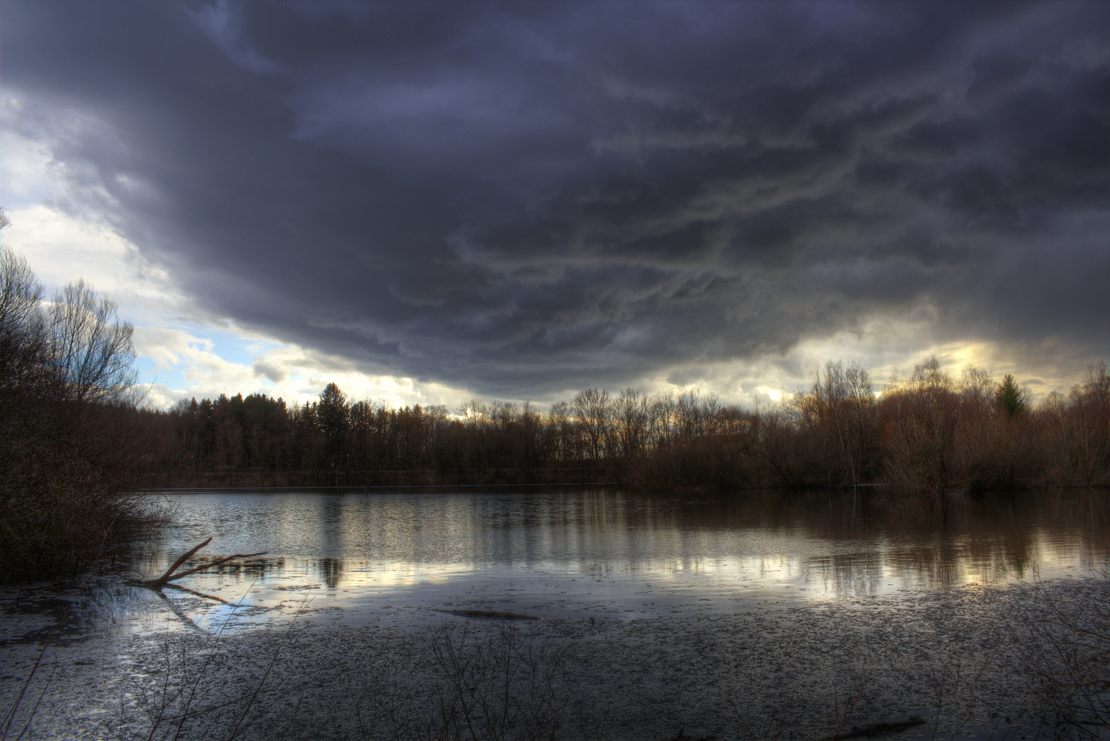 Weltuntergangsstimmung in Geisenbrunn