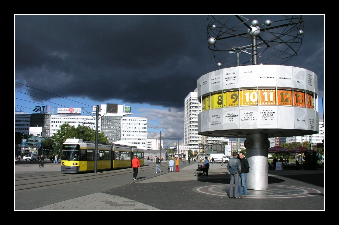 Weltzeituhr und Weltuntergang