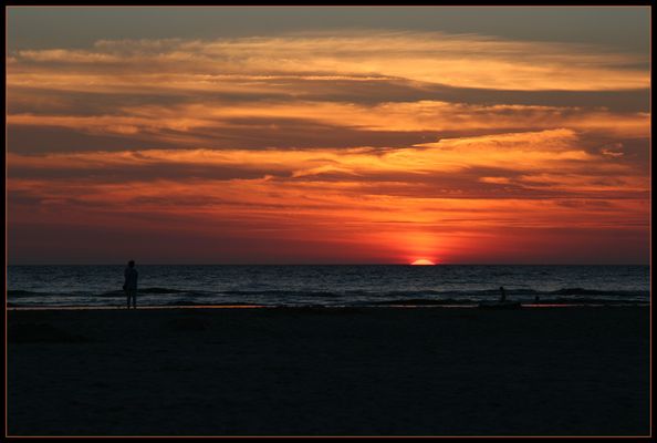 Wen der Tag zu Ende geht.