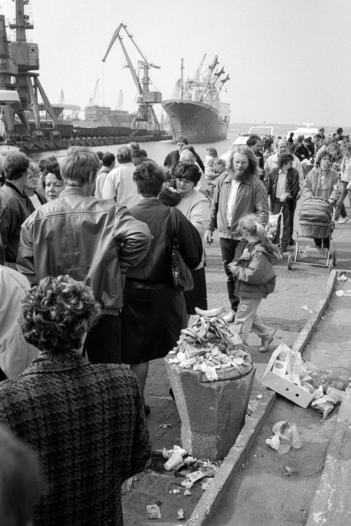 Wende-Frühling 1990 mit Bananen-Fred (2)