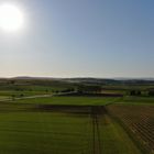 Wendelsheim in Rheinhessen von oben