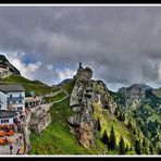 Wendelstein 1838m Wendelsteinhaus und Wendelstein Kirche