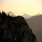 Wendelstein beim Sonnenuntergang