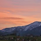 Wendelstein bis Brecherspitz  in Oberbayern am Morgen Ende Januar 08