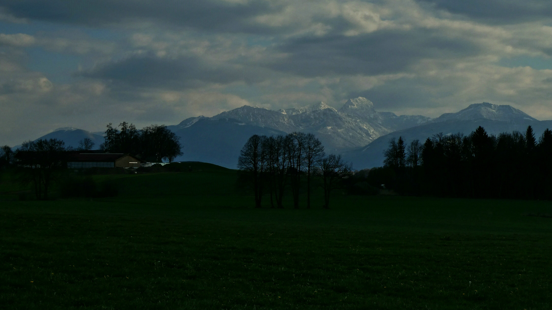 Wendelstein in der Abendsonne