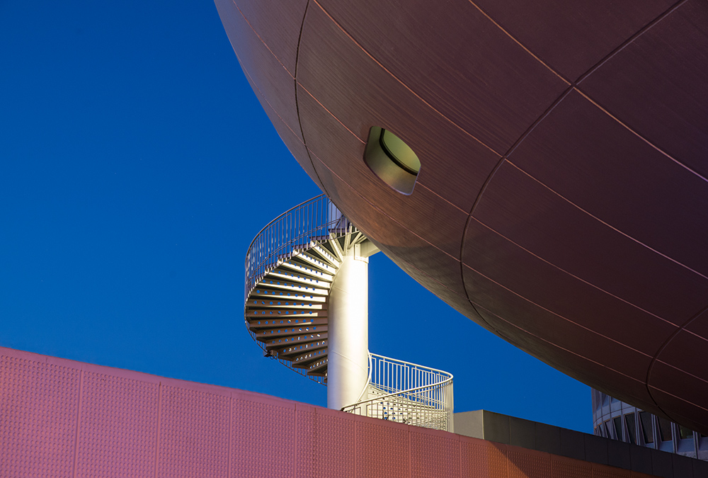 Wendeltreppe am BMW-Museum