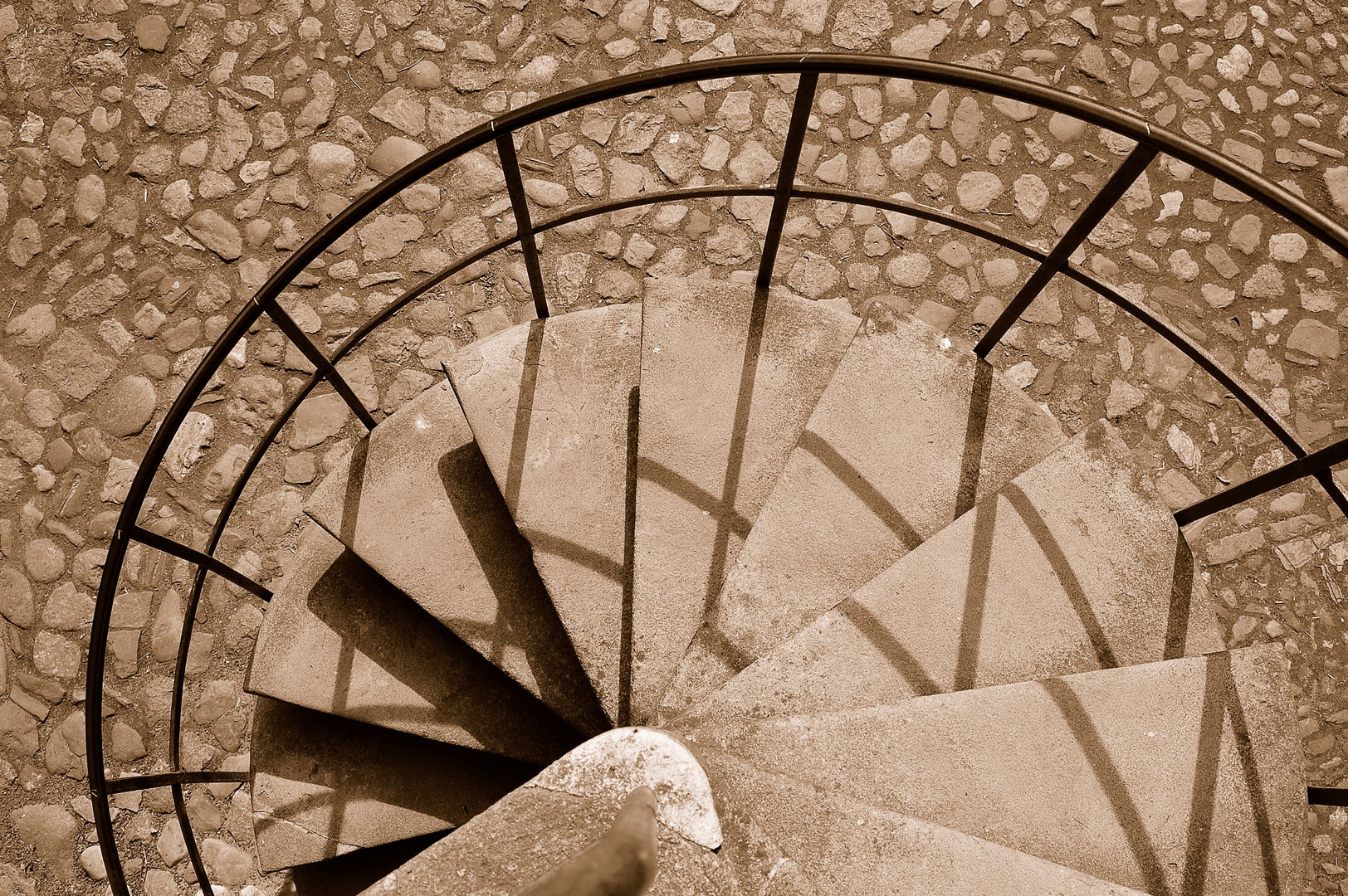 Wendeltreppe am Schloß Lüdinghausen 