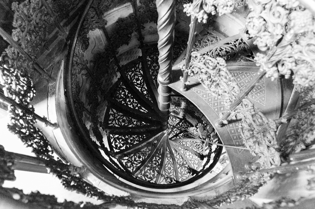 Wendeltreppe B&W