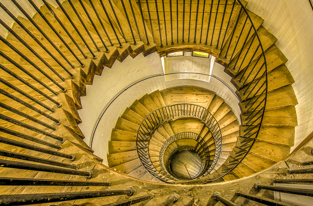 Wendeltreppe Foto & Bild | archiv, a r c h i v aktuell, goldene zeiten