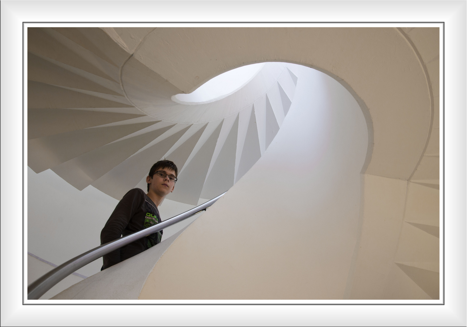 Wendeltreppe im Glattzentrum bei Zürich