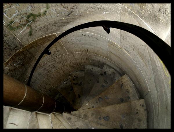 Wendeltreppe im Kölner Dom