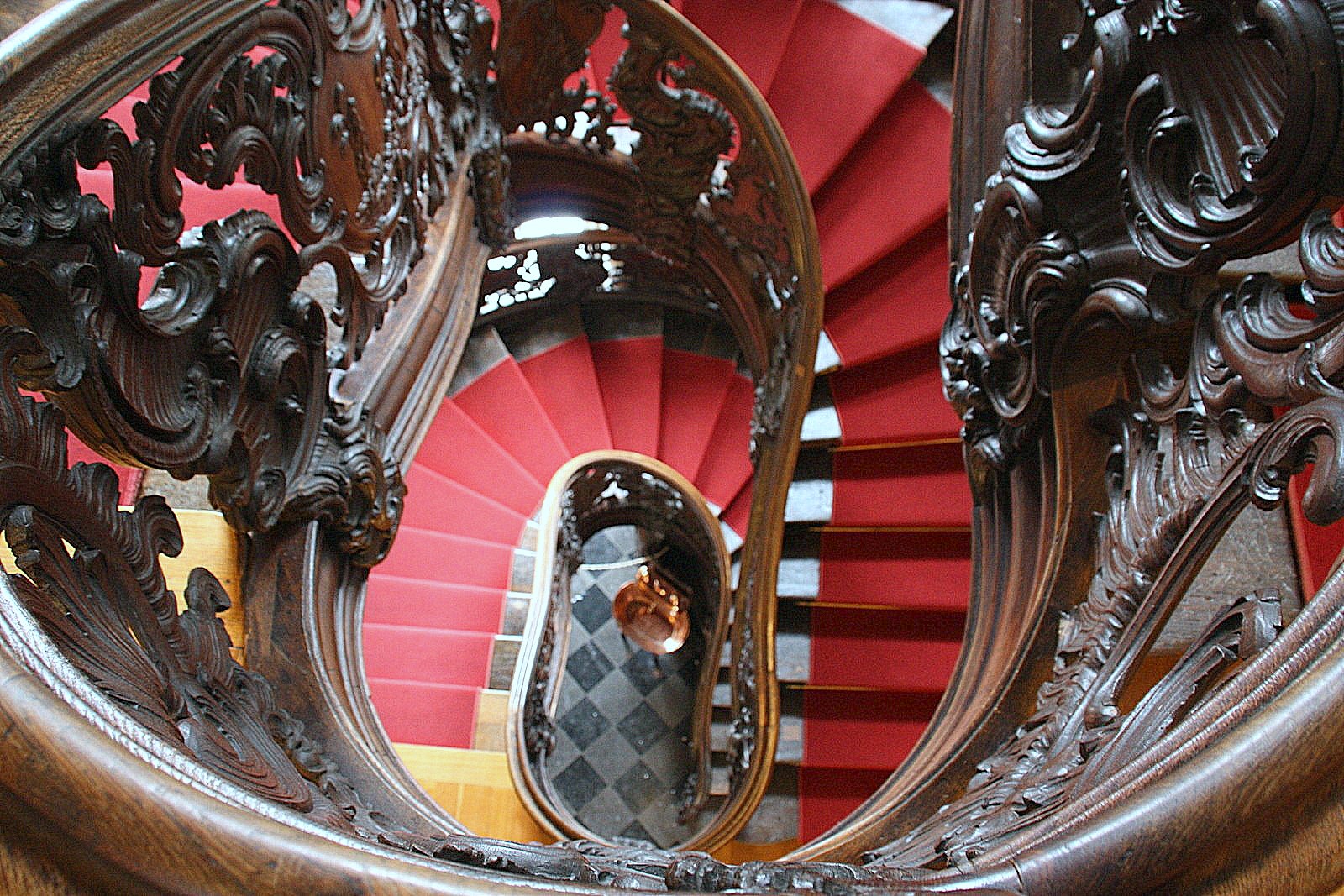 Wendeltreppe im Roten Haus, Monschau