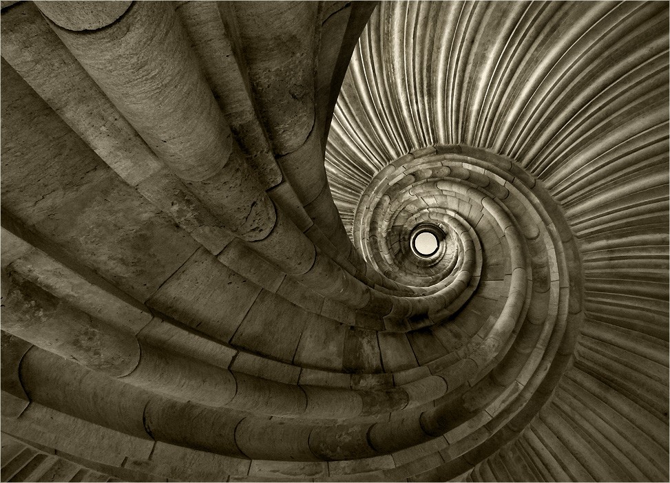 Wendeltreppe im schloss Hartenfels ( Torgau)