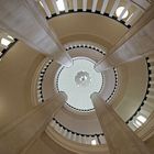 Wendeltreppe im Schweriner Schloss