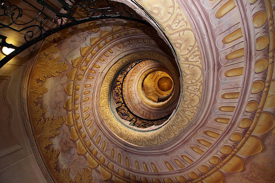 Wendeltreppe im Stift Melk