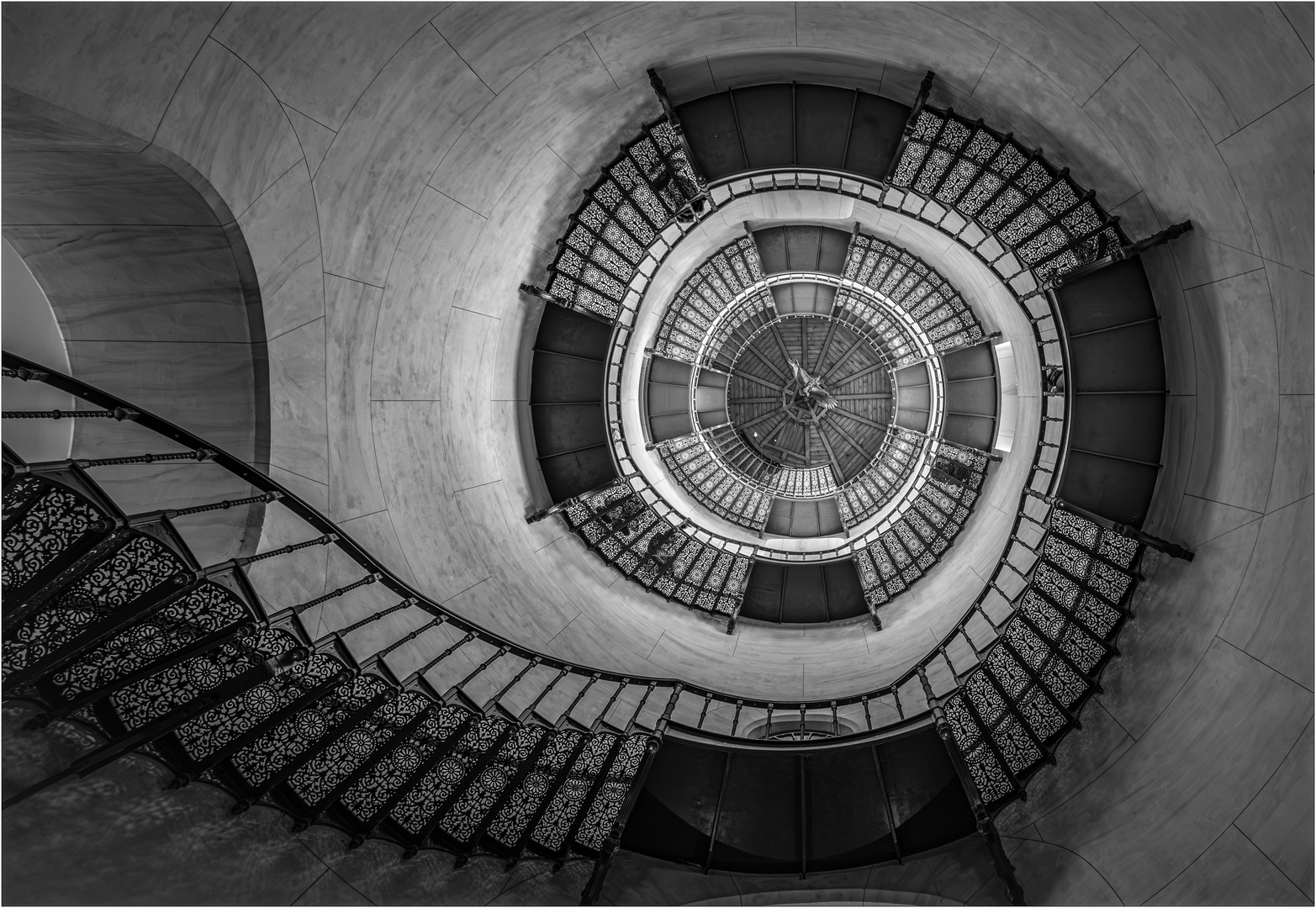 Wendeltreppe im Turm